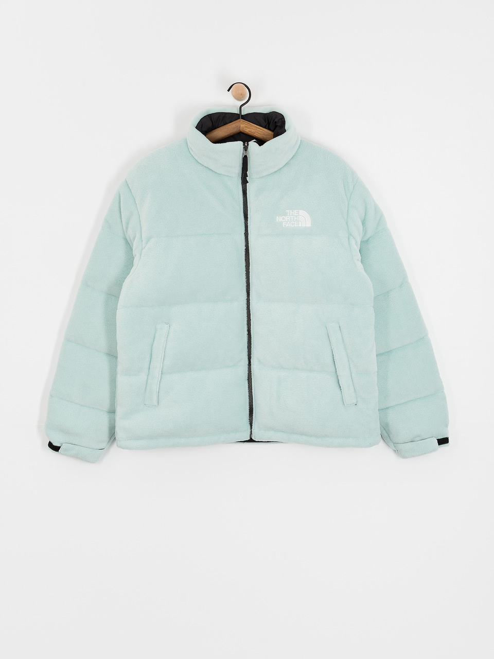 The North Face Men's 2000 Polar Nuptse 700 Down Jacket in Muted Pine - Front view
