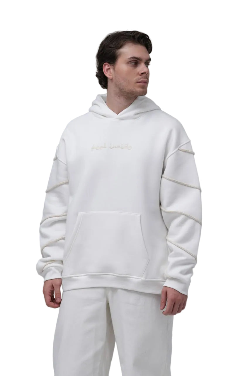 "Feel Inside" Embroidered Hoodie