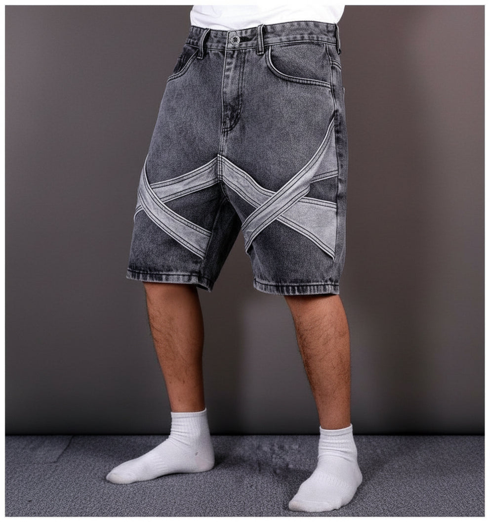 Short Denim Classic Coton Premium