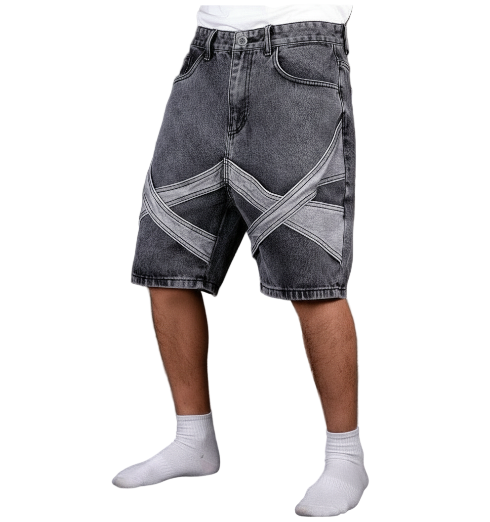 Short Denim Classic Coton Premium