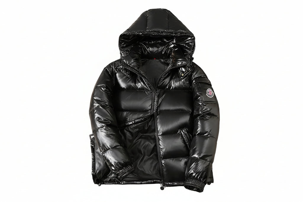 Men's Fashion Casual Solid Color Hooded Warm Jacket
