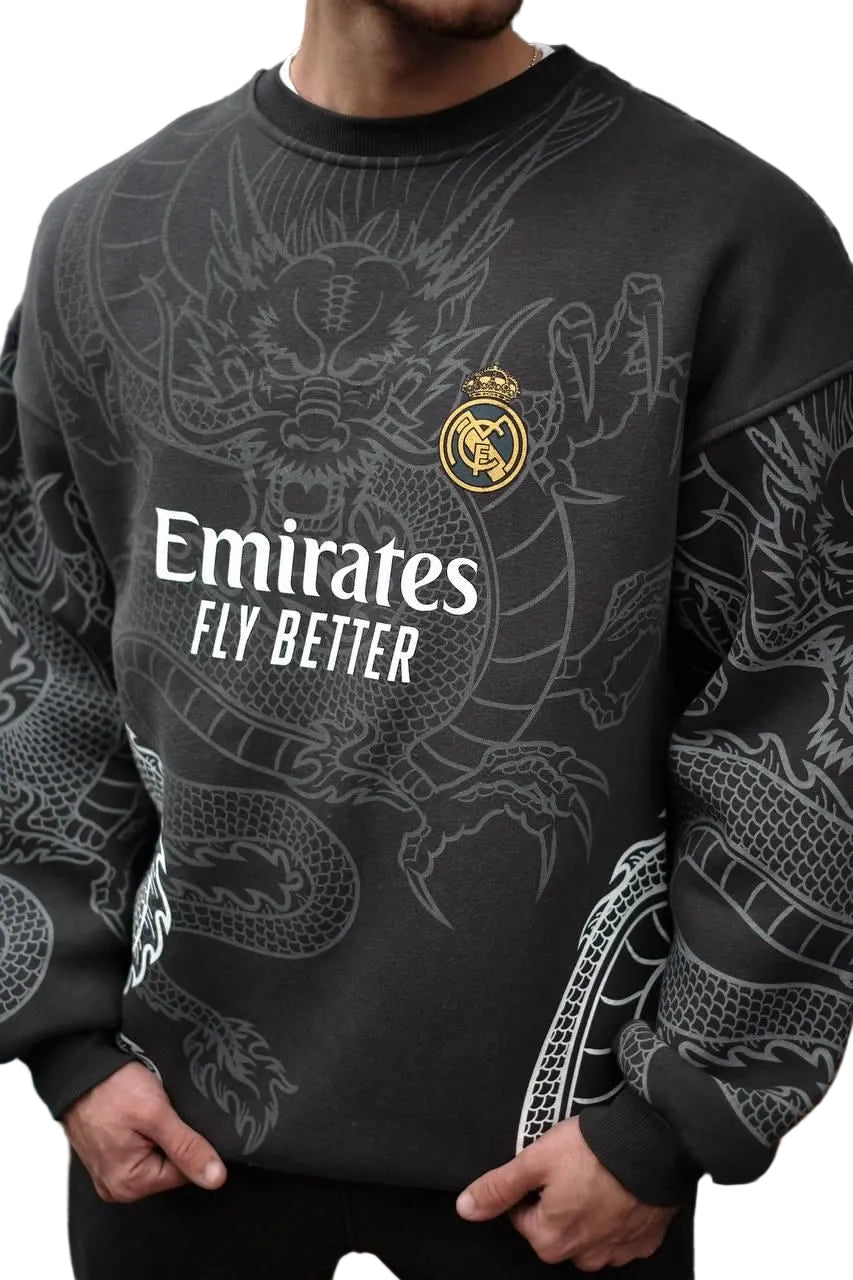 New Season Real Madrid Oversized Sweatshirt