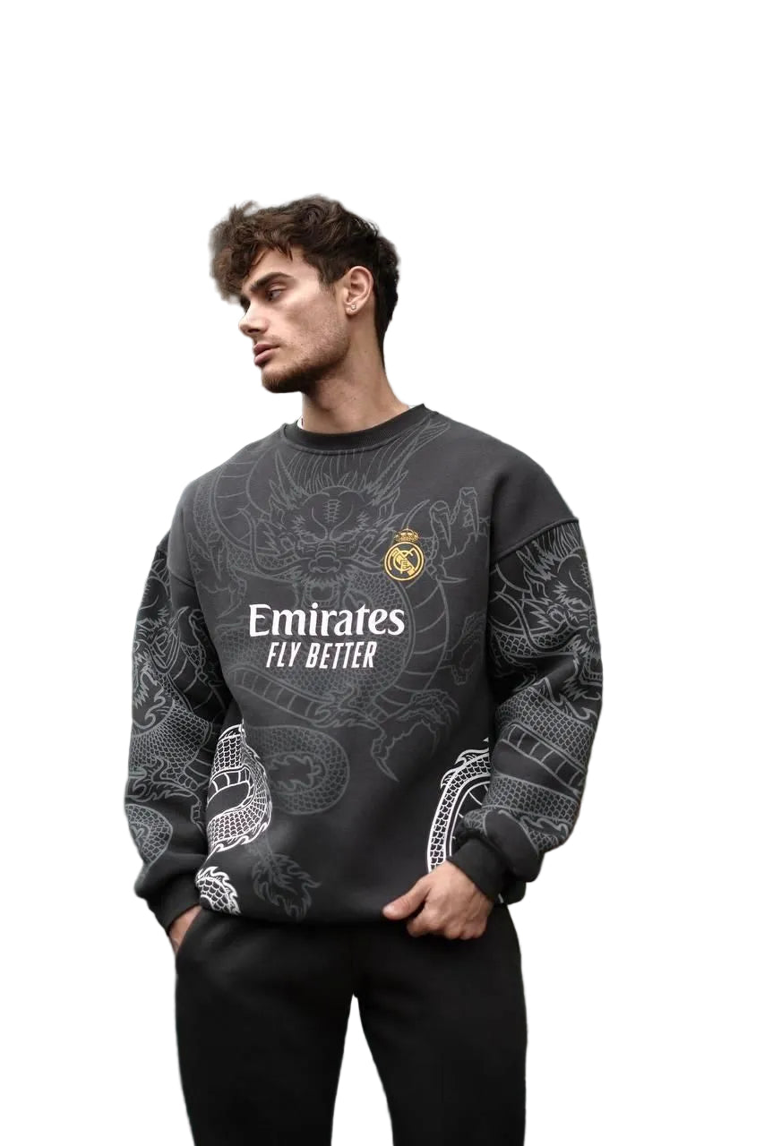 New Season Real Madrid Oversized Sweatshirt
